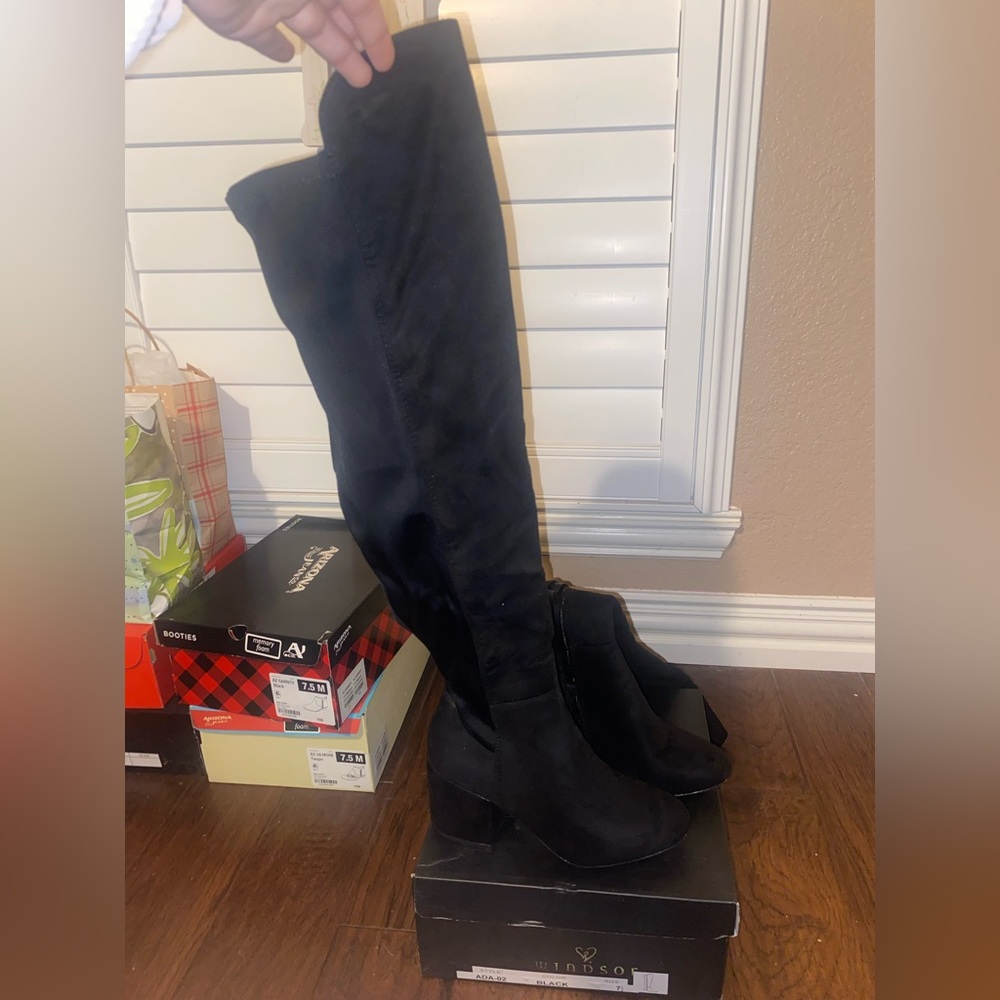 Thigh high boots